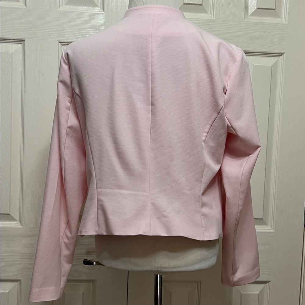 Torrid Light Pink Women's Blazer Open Sz 2 - Picture 4 of 11